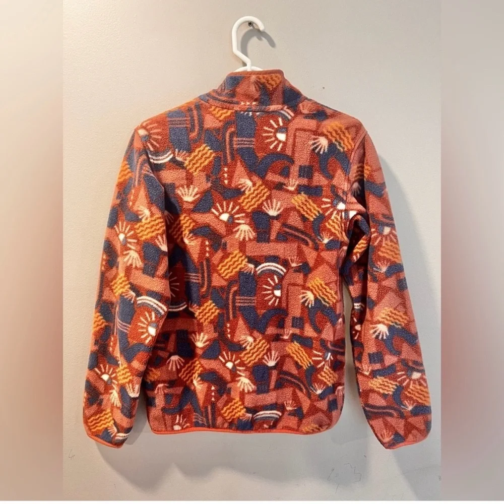 NWOT RARE Patagonia Synchilla Snap T Canyon Block Big Sisu Fleece Pullover Sz Xs - Picture 6 of 11